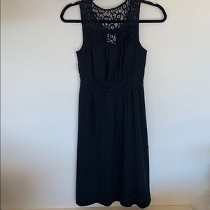 Anthropologie HD in Paris Black Sleeveless Dress